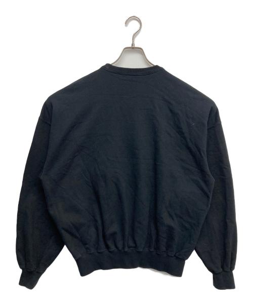 THE BLACK EYE PATCH（ブラックアイパッチ）THE BLACK EYE PATCH (ブラックアイパッチ) クルーネックスウェット ブラック サイズ:Mの古着・服飾アイテム