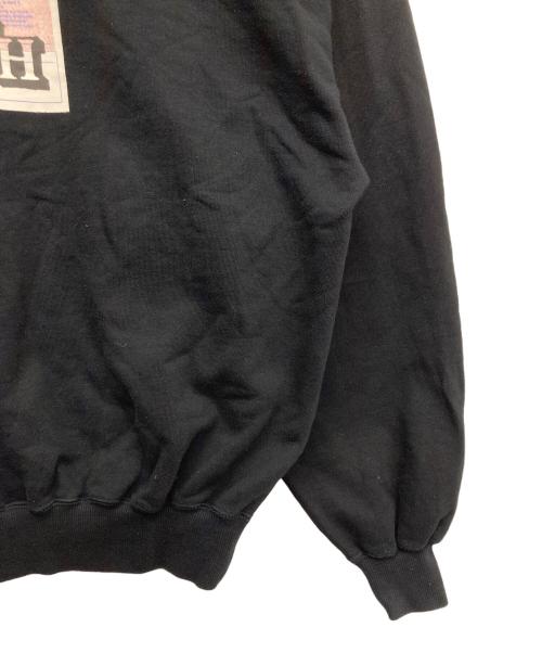 THE BLACK EYE PATCH（ブラックアイパッチ）THE BLACK EYE PATCH (ブラックアイパッチ) クルーネックスウェット ブラック サイズ:Mの古着・服飾アイテム