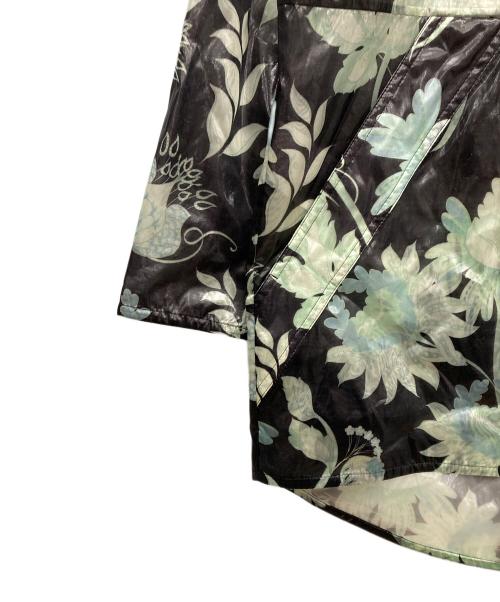 GIORGIO ARMANI（ジョルジオアルマーニ）GIORGIO ARMANI (ジョルジオアルマーニ) シアー総柄ジャケット ブラック サイズ:42の古着・服飾アイテム
