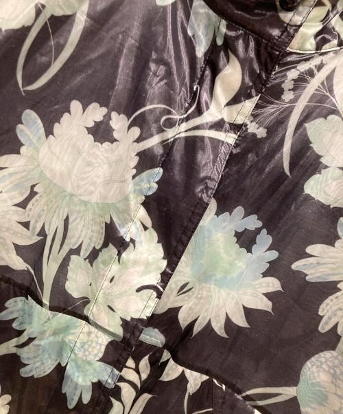 GIORGIO ARMANI（ジョルジオアルマーニ）GIORGIO ARMANI (ジョルジオアルマーニ) シアー総柄ジャケット ブラック サイズ:42の古着・服飾アイテム