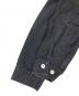 中古・古着 SOFTHYPHEN (ソフトハイフン) TUCKED DETAIL DENIM JACKET ブラック サイズ:03：15000円
