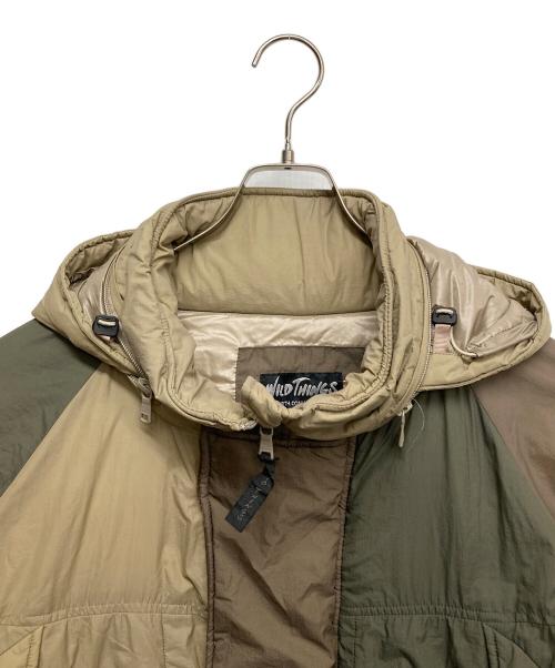 WILD THINGS（ワイルドシングス）WILD THINGS (ワイルドシングス) MONSTER PARKA ベージュ×カーキ サイズ:Mの古着・服飾アイテム