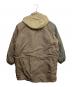 WILD THINGS (ワイルドシングス) MONSTER PARKA ベージュ×カーキ サイズ:M：22000円