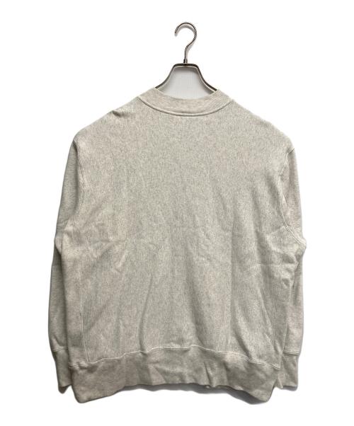 Champion REVERSE WEAVE（チャンピオン リバース ウィーブ）Champion REVERSE WEAVE (チャンピオン リバース ウィーブ) BEAMS (ビームス) ミンナノ　スウェット　トップス アイボリー サイズ:Ｌの古着・服飾アイテム