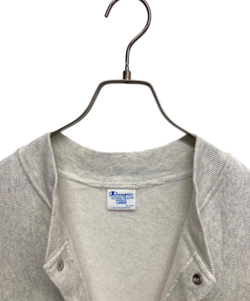 Champion REVERSE WEAVE（チャンピオン リバース ウィーブ）Champion REVERSE WEAVE (チャンピオン リバース ウィーブ) BEAMS (ビームス) ミンナノ　スウェット　トップス アイボリー サイズ:Ｌの古着・服飾アイテム