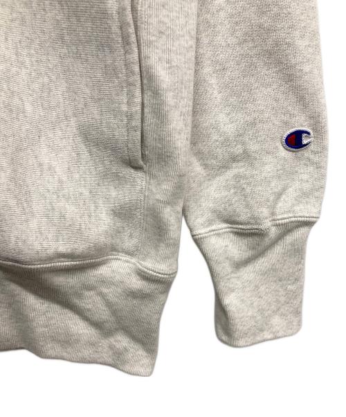 Champion REVERSE WEAVE（チャンピオン リバース ウィーブ）Champion REVERSE WEAVE (チャンピオン リバース ウィーブ) BEAMS (ビームス) ミンナノ　スウェット　トップス アイボリー サイズ:Ｌの古着・服飾アイテム