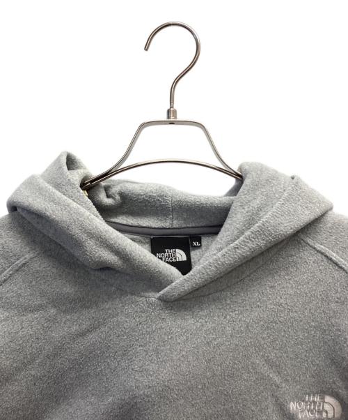THE NORTH FACE（ザ ノース フェイス）THE NORTH FACE (ザ ノース フェイス) マイクロフリースフーディー ライトグレー サイズ:XLの古着・服飾アイテム