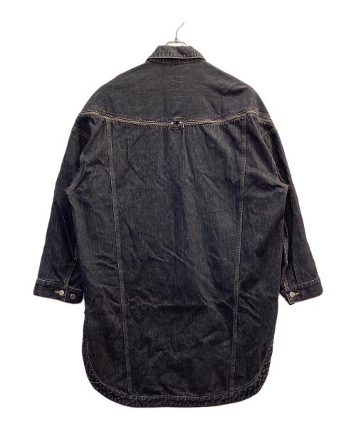 FACETASM（ファセッタズム）FACETASM (ファセッタズム) HIGH-LOW ZIP DENIM JACKET ブラック サイズ:5の古着・服飾アイテム