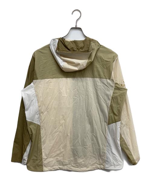 ARC'TERYX（アークテリクス）ARC'TERYX (アークテリクス) BEAMS (ビームス) Squamish Hoody-NAGOMI アイボリー×カーキ サイズ:XLの古着・服飾アイテム