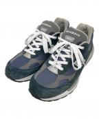 NEW BALANCEニューバランス）の古着「ローカットスニーカー」｜ネイビー