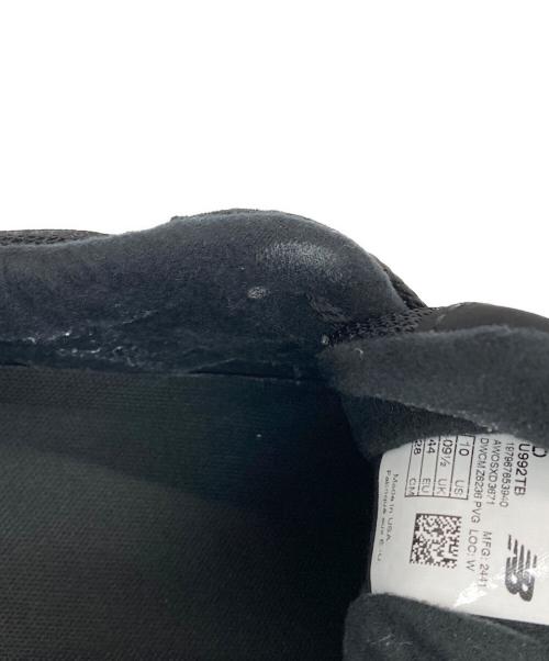 NEW BALANCE（ニューバランス）NEW BALANCE (ニューバランス) ローカットスニーカー ブラック サイズ:28の古着・服飾アイテム