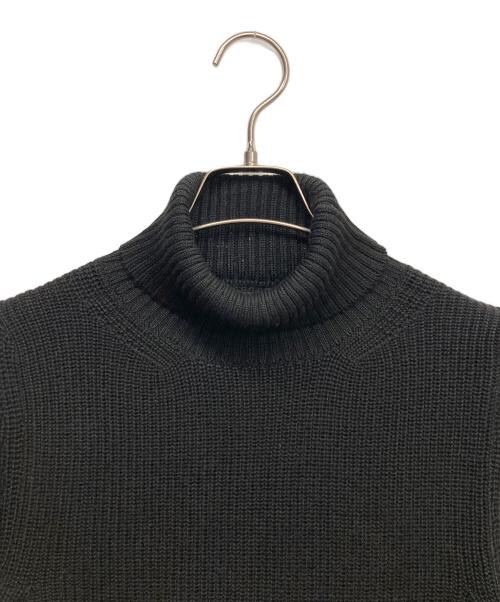 REGULATION Yohji Yamamoto（レギュレーションヨウジヤマモト）REGULATION Yohji Yamamoto (レギュレーションヨウジヤマモト) サイドジップタートルネックニット ブラック サイズ:2の古着・服飾アイテム
