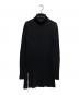 REGULATION Yohji Yamamoto（レギュレーションヨウジヤマモト）の古着「サイドジップタートルネックニット」｜ブラック