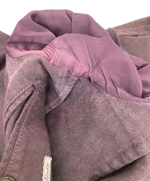 Belvest（ベルヴェスト）Belvest (ベルヴェスト) 3Bテーラードジャケット パープル サイズ:Taglia 46の古着・服飾アイテム