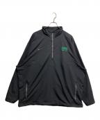 NIKEナイキ）の古着「ハーフジップジャケット」｜ブラック