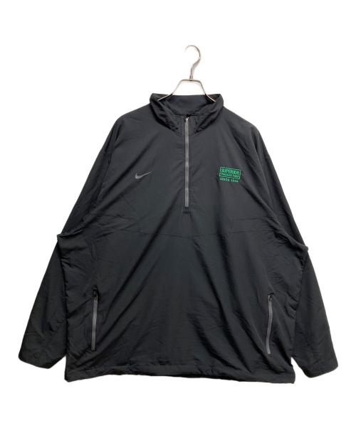 NIKE（ナイキ）NIKE (ナイキ) ハーフジップジャケット ブラック サイズ:４XLの古着・服飾アイテム