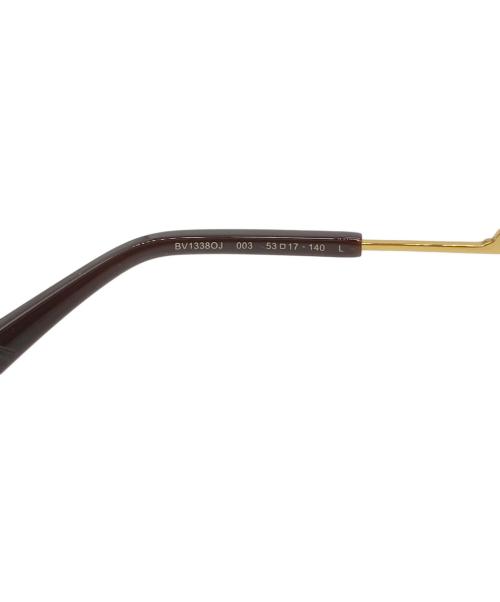 BOTTEGA VENETA（ボッテガベネタ）BOTTEGA VENETA (ボッテガベネタ) square glasses ブラウン サイズ:SIZE 53-17の古着・服飾アイテム
