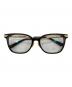 BOTTEGA VENETA（ボッテガベネタ）の古着「square glasses」｜ブラウン
