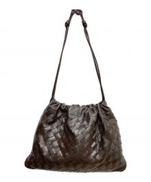 BOTTEGA VENETA（ボッテガベネタ）の古着「イントレチャート-ダストバッグ」｜ブラウン
