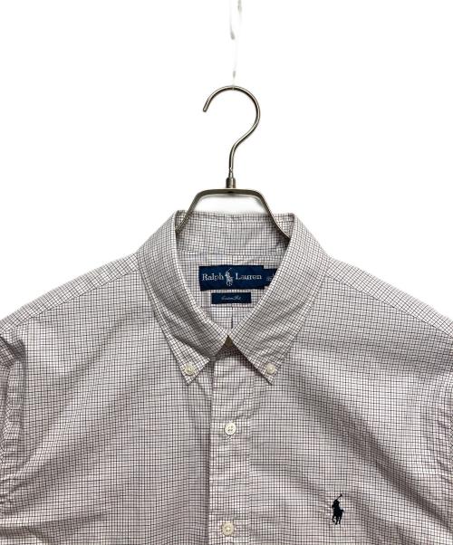 POLO RALPH LAUREN（ポロ・ラルフローレン）POLO RALPH LAUREN (ポロ・ラルフローレン) ボタンダウンシャツ パープル サイズ:Lの古着・服飾アイテム