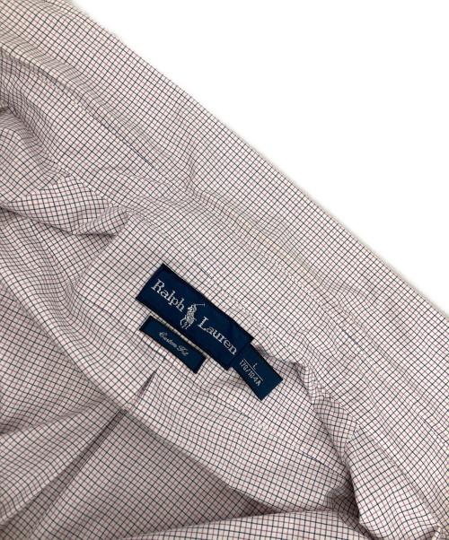 POLO RALPH LAUREN（ポロ・ラルフローレン）POLO RALPH LAUREN (ポロ・ラルフローレン) ボタンダウンシャツ パープル サイズ:Lの古着・服飾アイテム