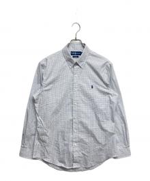 POLO RALPH LAUREN（ポロ・ラルフローレン）の古着「ボタンダウンシャツ」｜ブルー
