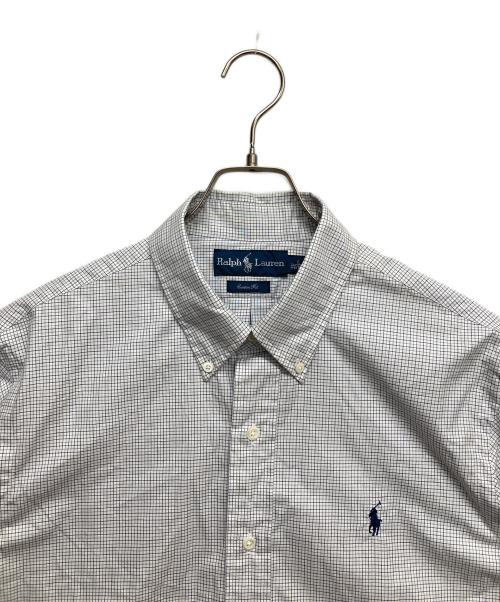 POLO RALPH LAUREN（ポロ・ラルフローレン）POLO RALPH LAUREN (ポロ・ラルフローレン) ボタンダウンシャツ ブルー サイズ:Lの古着・服飾アイテム