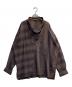 IM ISSEY MIYAKE（アイエムイッセイミヤケ）の古着「スモックシャツ」｜ブラウン