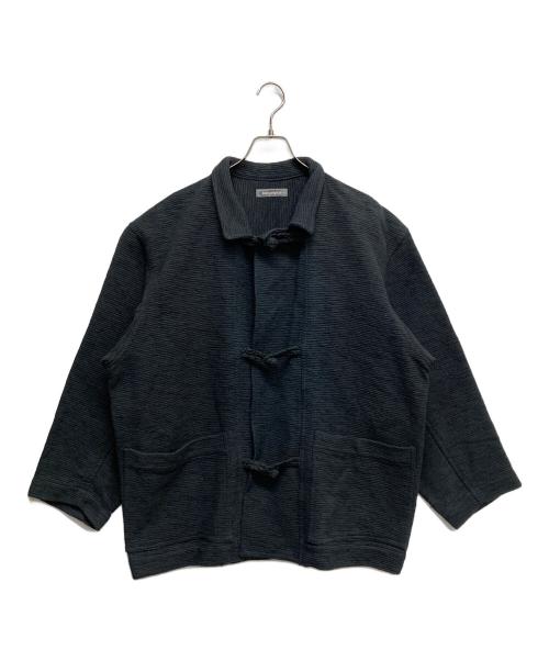 ISSEY MIYAKE（イッセイミヤケ）ISSEY MIYAKE (イッセイミヤケ) 刺し子 チャイナジャケット ブラック サイズ:Mの古着・服飾アイテム