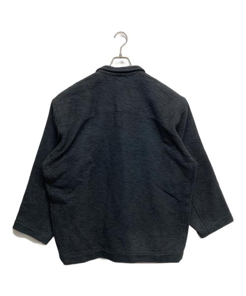 ISSEY MIYAKE（イッセイミヤケ）ISSEY MIYAKE (イッセイミヤケ) 刺し子 チャイナジャケット ブラック サイズ:Mの古着・服飾アイテム
