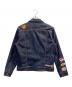 EDWIN (エドウィン) ワッペンデニムジャケット インディゴ サイズ:L：5000円