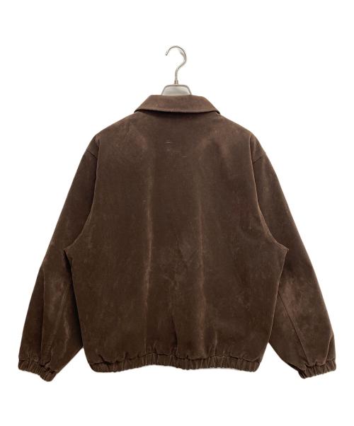 FREAK'S STORE（フリークスストア）FREAK'S STORE (フリークスストア) フェイクスエードジャケット ブラウン サイズ:Lの古着・服飾アイテム