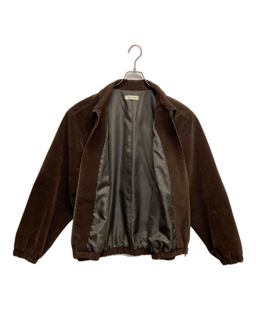 FREAK'S STORE（フリークスストア）FREAK'S STORE (フリークスストア) フェイクスエードジャケット ブラウン サイズ:Lの古着・服飾アイテム