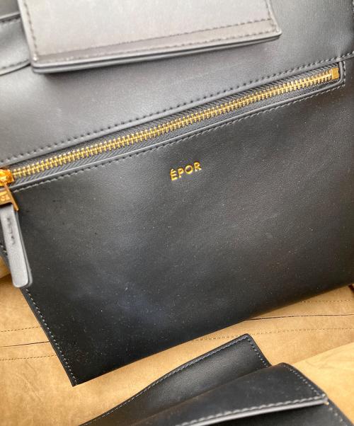 EPOR（エポール）EPOR (エポール) BOAT BAG LARGE ブラックの古着・服飾アイテム