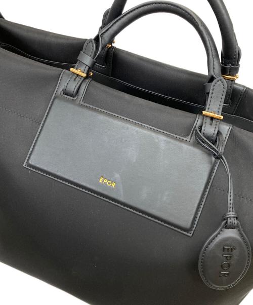 EPOR（エポール）EPOR (エポール) BOAT BAG LARGE ブラックの古着・服飾アイテム