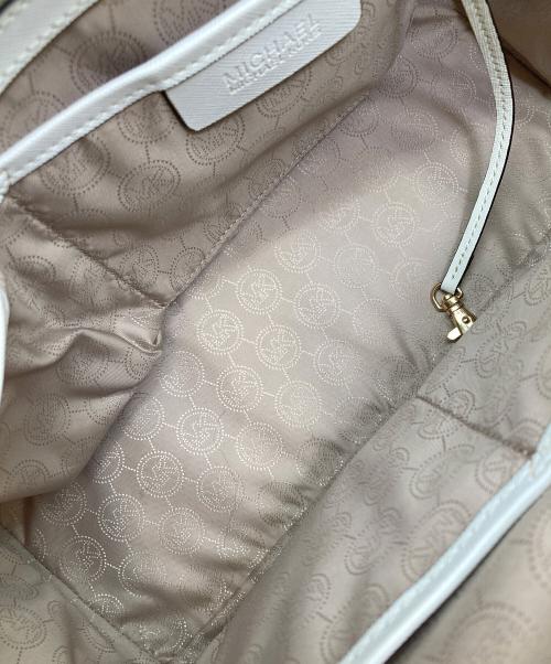 MICHAEL KORS（マイケルコース）MICHAEL KORS (マイケルコース) 2WAYバッグ ホワイトの古着・服飾アイテム