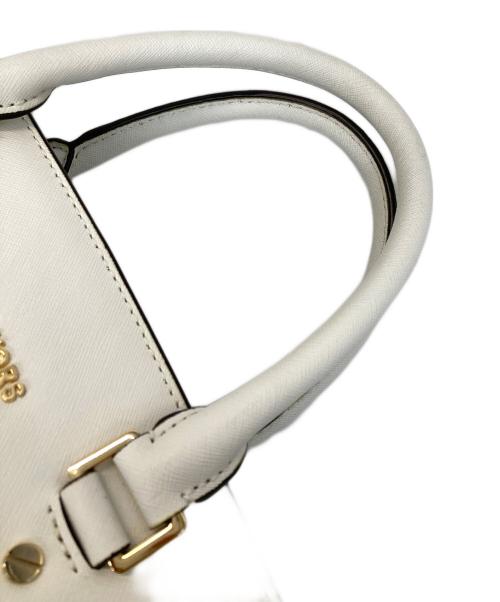 MICHAEL KORS（マイケルコース）MICHAEL KORS (マイケルコース) 2WAYバッグ ホワイトの古着・服飾アイテム