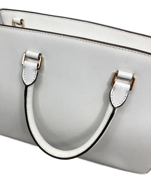 MICHAEL KORS（マイケルコース）MICHAEL KORS (マイケルコース) 2WAYバッグ ホワイトの古着・服飾アイテム