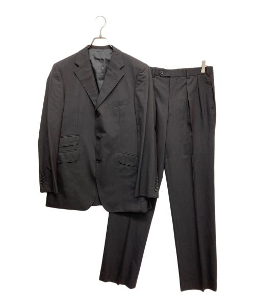 BURBERRY BLACK LABEL（バーバリーブラックレーベル）BURBERRY BLACK LABEL (バーバリーブラックレーベル) 3ピースセットアップ ブラック サイズ:40Lの古着・服飾アイテム