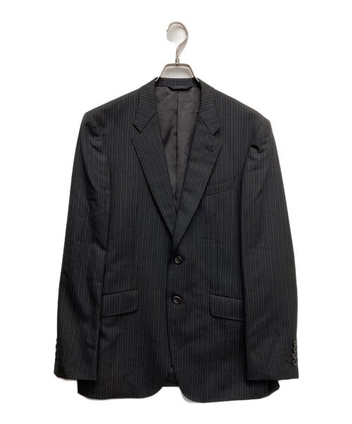 Paul Smith COLLECTION（ポールスミス コレクション）Paul Smith COLLECTION (ポールスミス コレクション) ストライプセットアップ ブラック サイズ:XLの古着・服飾アイテム