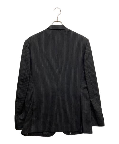 Paul Smith COLLECTION（ポールスミス コレクション）Paul Smith COLLECTION (ポールスミス コレクション) ストライプセットアップ ブラック サイズ:XLの古着・服飾アイテム