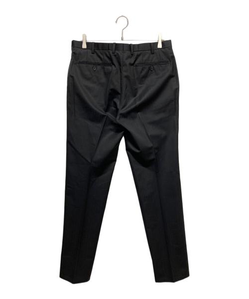 BURBERRY BLACK LABEL（バーバリーブラックレーベル）BURBERRY BLACK LABEL (バーバリーブラックレーベル) センタープレスパンツ ブラック サイズ:40Lの古着・服飾アイテム