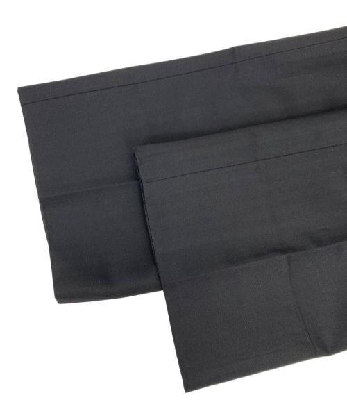 BURBERRY BLACK LABEL（バーバリーブラックレーベル）BURBERRY BLACK LABEL (バーバリーブラックレーベル) センタープレスパンツ ブラック サイズ:40Lの古着・服飾アイテム