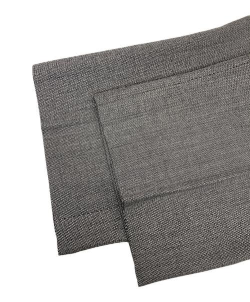BURBERRY LONDON（バーバリーロンドン）BURBERRY LONDON (バーバリーロンドン) カシミヤブレンドタックパンツ グレー サイズ:85の古着・服飾アイテム