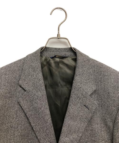 346 BROOKS BROTHERS（346 ブルックスブラザーズ）346 BROOKS BROTHERS (346 ブルックスブラザーズ) ヘリンボーンテーラードジャケット グレー サイズ:41Rの古着・服飾アイテム