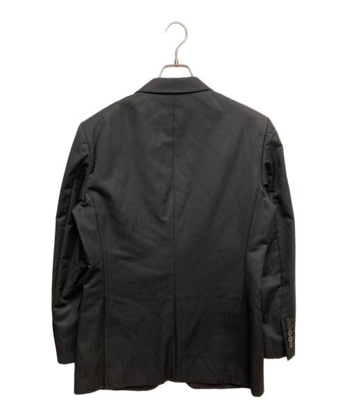 BURBERRY BLACK LABEL（バーバリーブラックレーベル）BURBERRY BLACK LABEL (バーバリーブラックレーベル) 2Bテーラードジャケット ブラック サイズ:40Lの古着・服飾アイテム