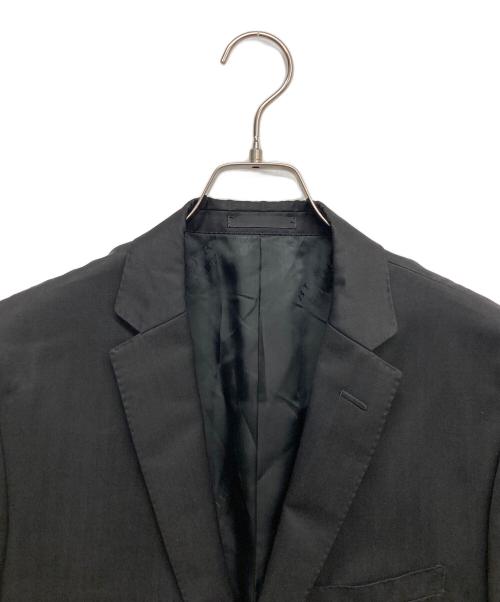 BURBERRY BLACK LABEL（バーバリーブラックレーベル）BURBERRY BLACK LABEL (バーバリーブラックレーベル) 2Bテーラードジャケット ブラック サイズ:40Lの古着・服飾アイテム