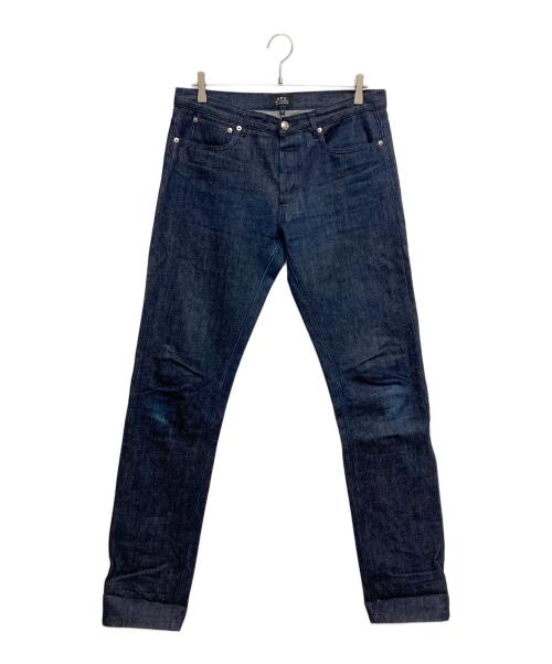 A.P.C.（アーペーセー）A.P.C. (アーペーセー) セルビッジデニムパンツ インディゴ サイズ:32の古着・服飾アイテム