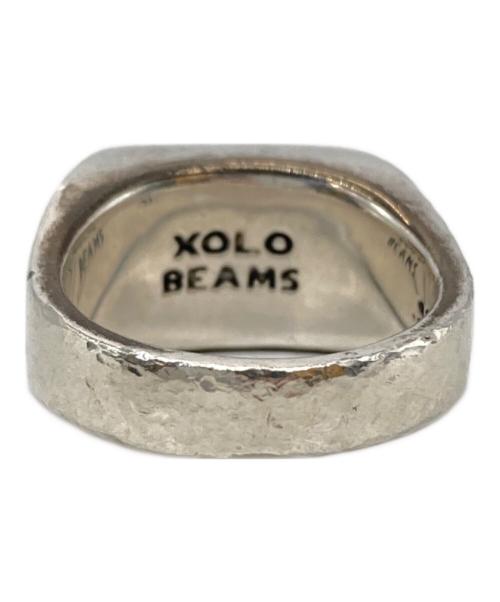 BEAMS（ビームス）BEAMS (ビームス) XOLO (ショロ) Signet Ring With Flower シルバー サイズ:15号の古着・服飾アイテム