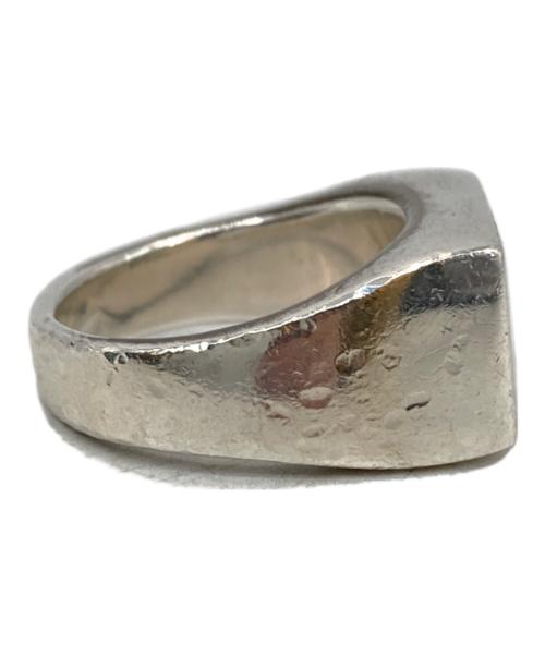 BEAMS（ビームス）BEAMS (ビームス) XOLO (ショロ) Signet Ring With Flower シルバー サイズ:15号の古着・服飾アイテム